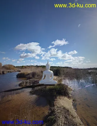 3D打印模型HDRI Cloudy Skies III的图片