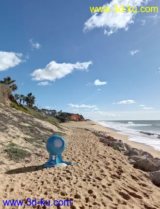 3D打印模型HDRI Cloudy Skies III的图片