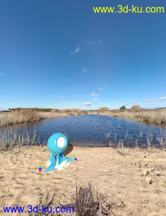 3D打印模型HDRI Cloudy Skies III的图片