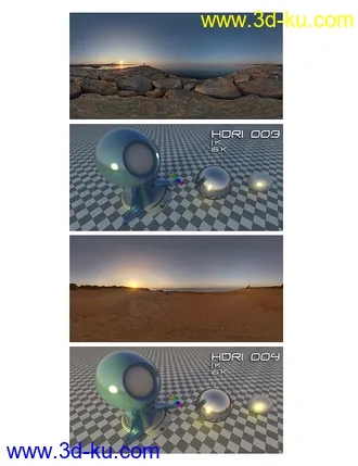 3D打印模型HDRI Dawn Clean Skies的图片