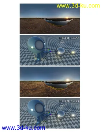 3D打印模型HDRI Dawn Clean Skies的图片
