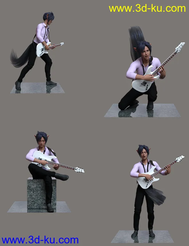 He is a Star Hierarchical Poses for Kota 8.1模型的图片5