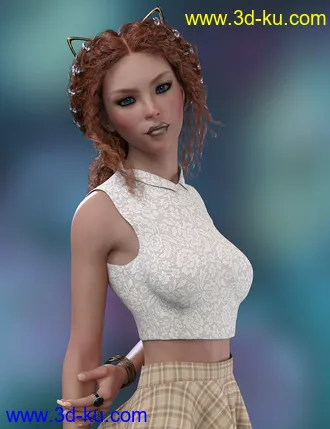 3D打印模型Heaven for Genesis 8 Female的图片