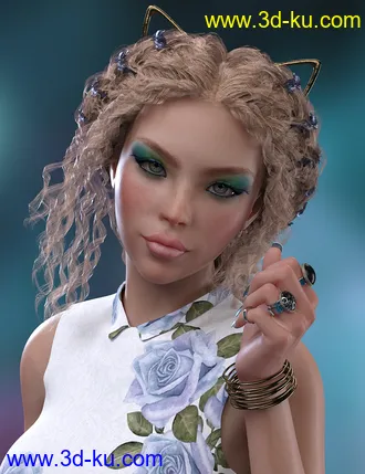 3D打印模型Heaven for Genesis 8 Female的图片