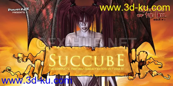 Hell Chronicles issue 1 - Succube模型的图片1