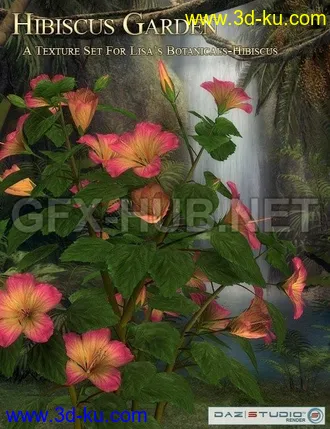 3D打印模型Hibiscus Garden的图片