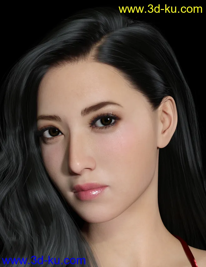 HID Nana for Genesis 8.1 Female模型的图片1
