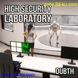 3D打印模型High Security Laboratory for Iray的图片