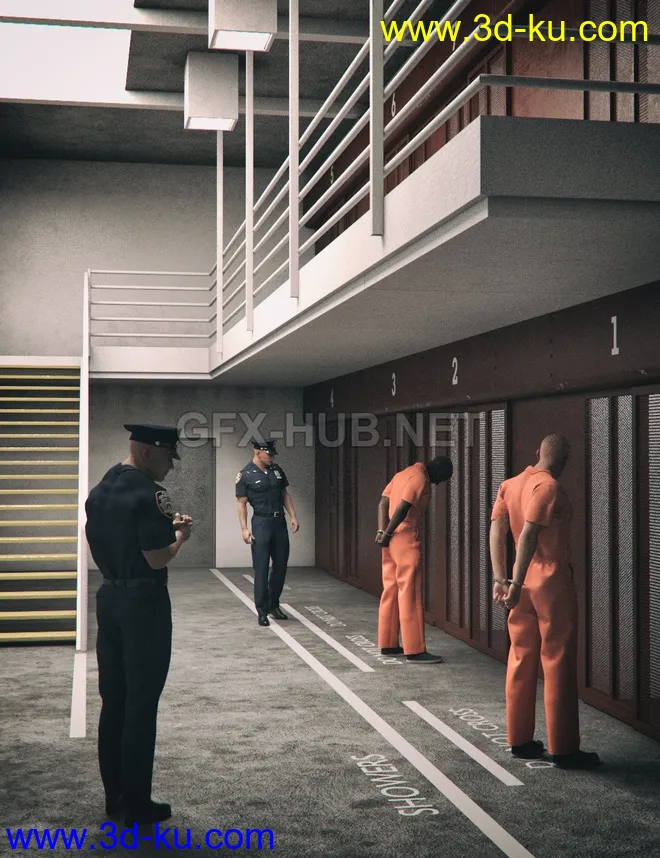 High Security Prison模型的图片1