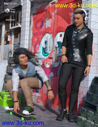 3D打印模型Hippusuta Outfit Textures的图片