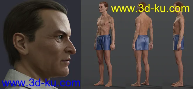 Holm HD for Genesis 8.1 Male模型的图片2