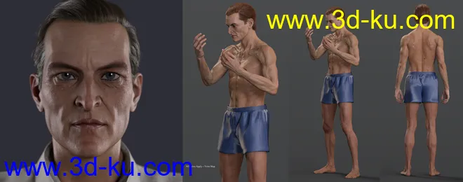 Holm HD for Genesis 8.1 Male模型的图片3