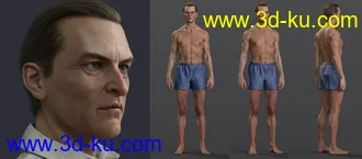 3D打印模型Holm HD for Genesis 8.1 Male的图片