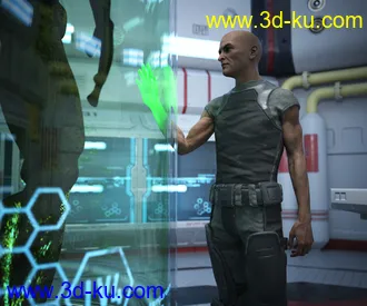 3D打印模型Holm HD for Genesis 8.1 Male的图片
