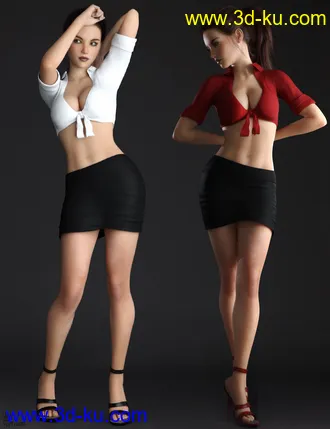 3D打印模型Home Office Outfit for Genesis 8 Females的图片