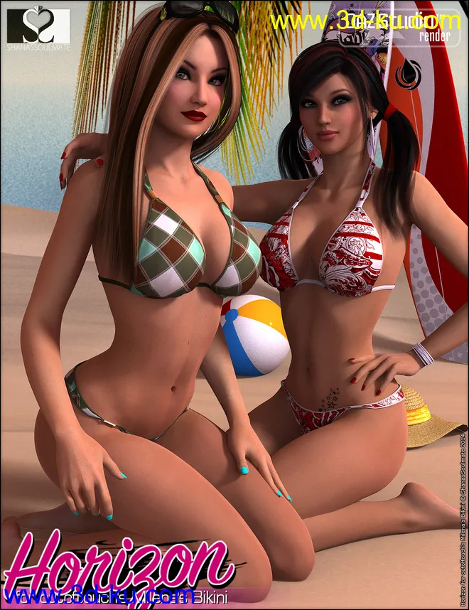 Horizon for Milena's Bikini模型的图片2