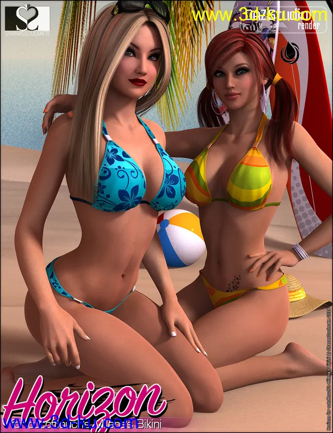 Horizon for Milena's Bikini模型的图片4
