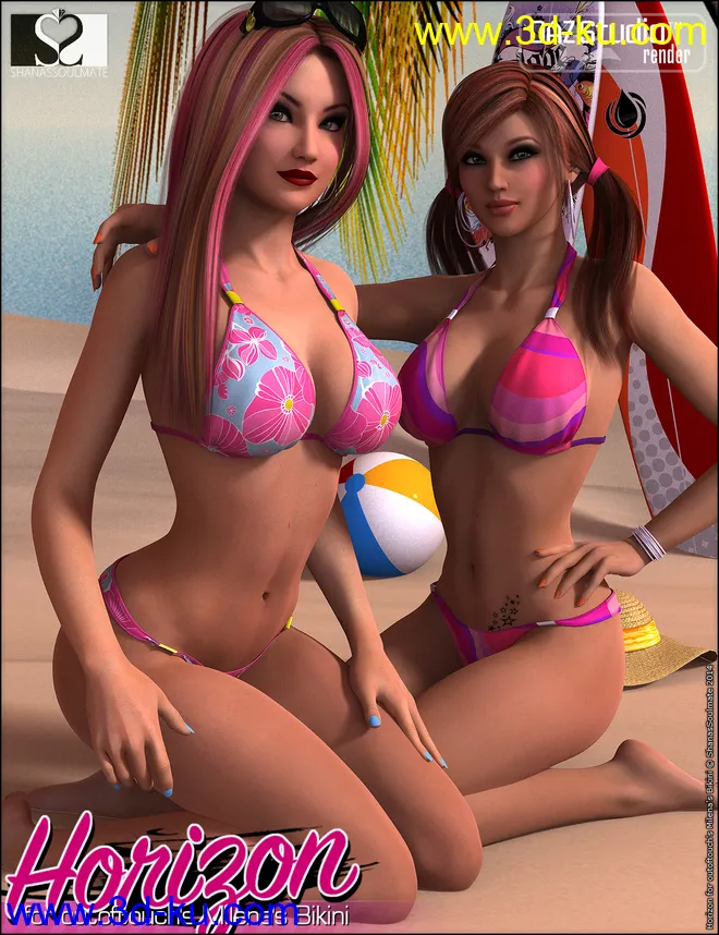 Horizon for Milena's Bikini模型的图片5