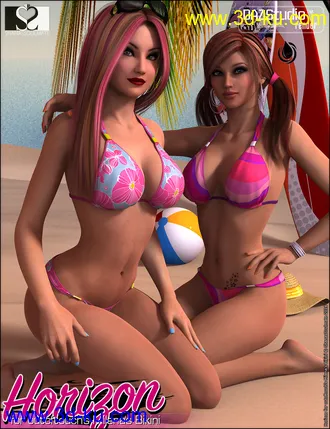 3D打印模型Horizon for Milena's Bikini的图片
