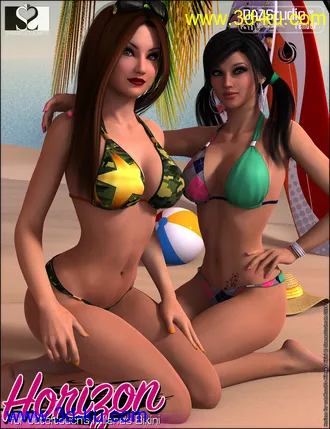3D打印模型Horizon for Milena's Bikini的图片
