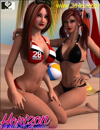 3D打印模型Horizon for Milena's Bikini的图片