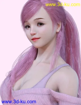 3D打印模型HS dForce Lurys Sweater for Genesis 8.1 Female的图片