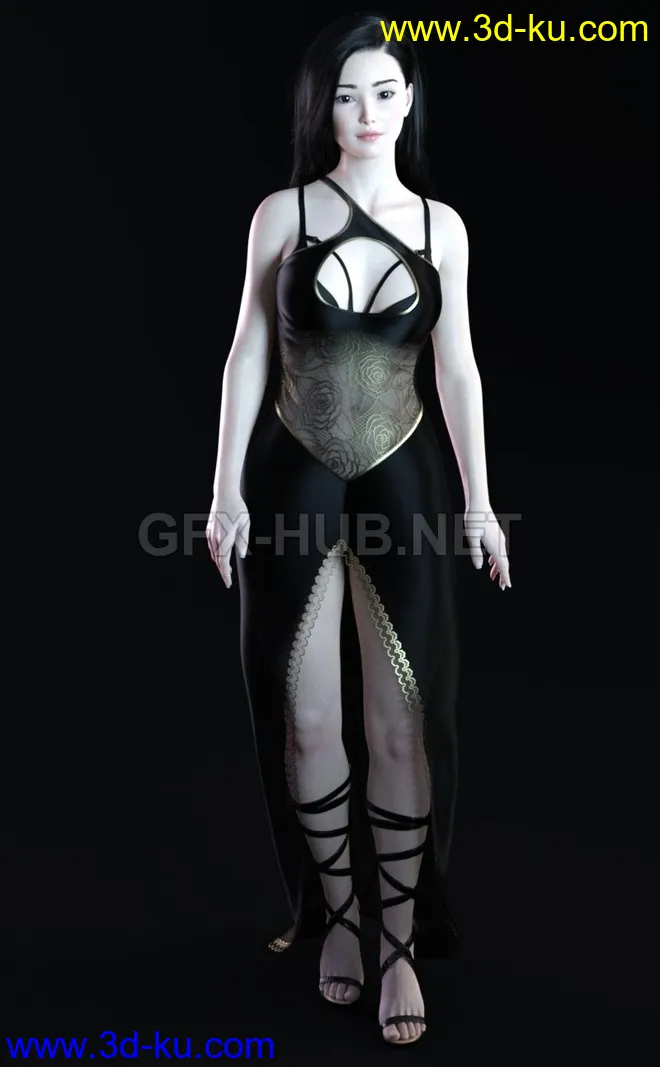 Huifen For Genesis 8 Female模型的图片1