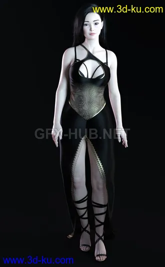 3D打印模型Huifen For Genesis 8 Female的图片