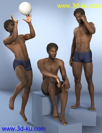 3D打印模型I am Poses for Darius 6的图片