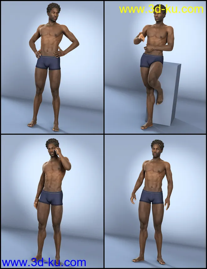 I am Poses for Darius 6模型的图片3