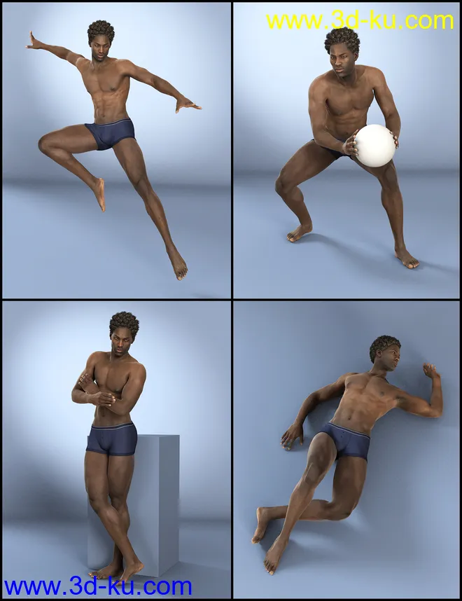 I am Poses for Darius 6模型的图片4