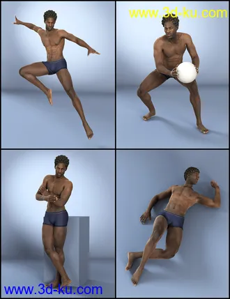 3D打印模型I am Poses for Darius 6的图片