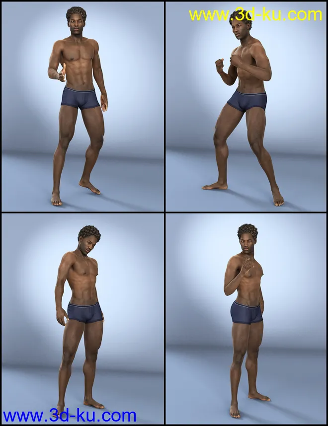 I am Poses for Darius 6模型的图片5