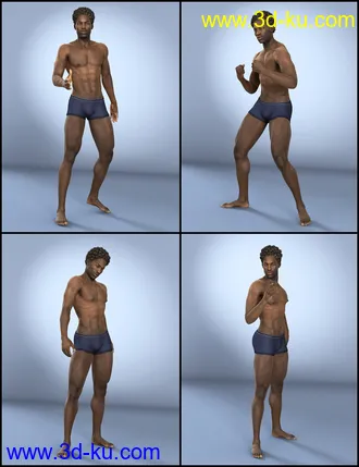 3D打印模型I am Poses for Darius 6的图片