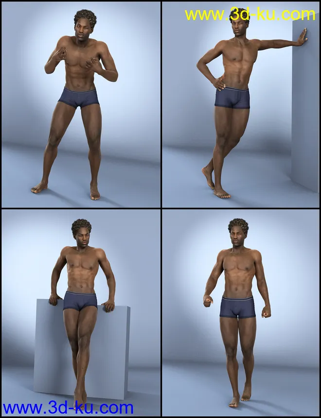 I am Poses for Darius 6模型的图片6