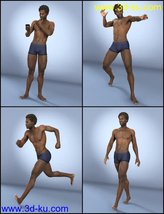 I am Poses for Darius 6模型的图片7
