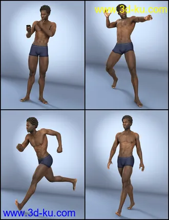 3D打印模型I am Poses for Darius 6的图片