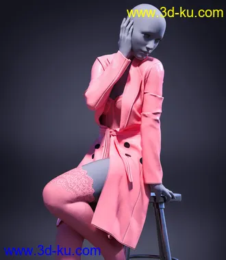 3D打印模型I'm Savage dforce outfit for Genesis 8 & 8.1 Females的图片