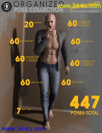 3D打印模型i13 DISTINGUISHED Pose Collection的图片