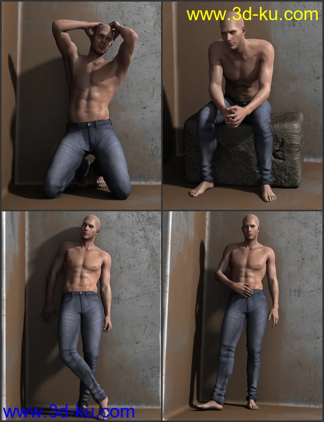 i13 DISTINGUISHED Pose Collection模型的图片7