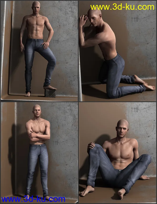 i13 DISTINGUISHED Pose Collection模型的图片8