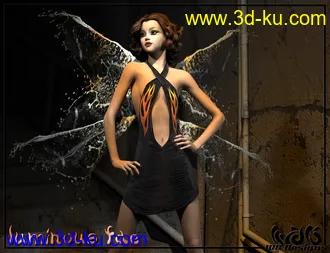 3D打印模型IDG Luminous Fae - Dual Layer Gel Lights for DS的图片