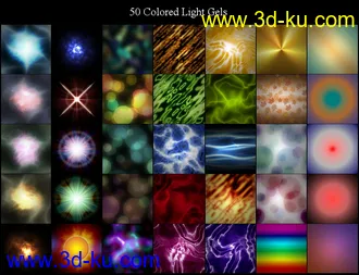 3D打印模型IDG Luminous Fae - Dual Layer Gel Lights for DS的图片