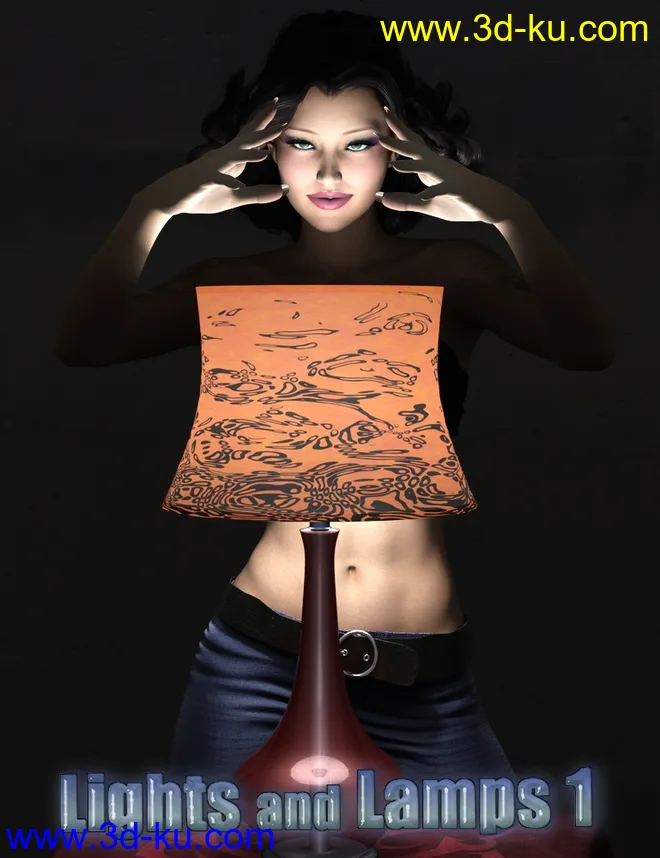 InaneGlory's Lights and Lamps 1 - Table Lamps模型的图片1