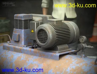 3D打印模型Industrial Compressor的图片