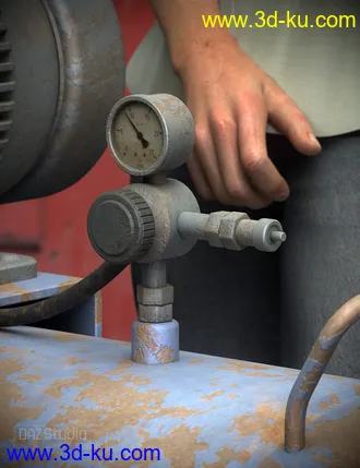 3D打印模型Industrial Compressor的图片