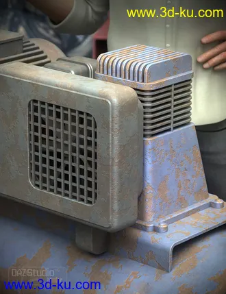 3D打印模型Industrial Compressor的图片