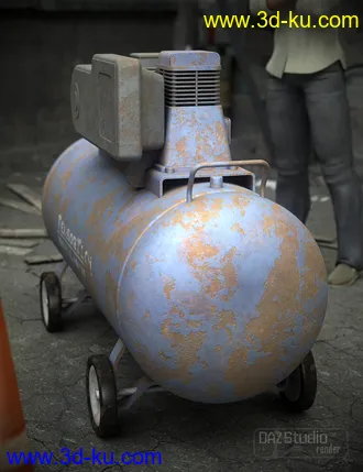 3D打印模型Industrial Compressor的图片