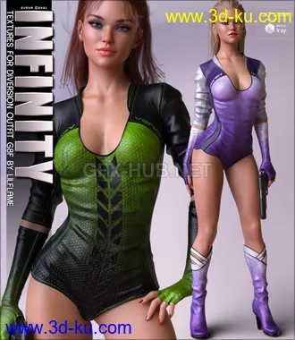 3D打印模型Infinity Textures for Diversion Outfit G8F的图片