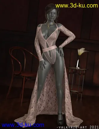 3D打印模型InStyle - Roxanne for Genesis 8 and 8.1的图片